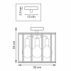 Потолочная люстра Lightstar Genni 798231 — купить в Bronko‑Decor