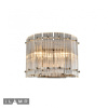 Настенный светильник iLamp Silverstone W9503-2 Nickel — купить в Bronko‑Decor