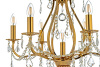 Подвесная люстра Arti Lampadari Ercolano E 1.1.6.602 G — купить в Bronko‑Decor