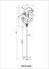 Торшер Wertmark Alessandra WE197.06.905 — купить в Bronko‑Decor