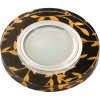 Встраиваемый светильник Fametto Luciole DLS-L204 GU5.3 CHROME/BLACK UL-00000379 — купить в Bronko‑Decor