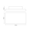 Настенный светильник Lucia Tucci Aero W204 Bianco LED — купить в Bronko‑Decor