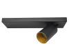 Светодиодный спот Lumien Hall Кайл 8002/1W-BK-GD — купить в Bronko‑Decor