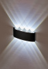 Настенный светодиодный светильник IMEX Cross IL.0014.0001-8 BK — купить в Bronko‑Decor