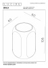 Потолочный светильник Lucide Braga 23273/01/96 — купить в Bronko‑Decor
