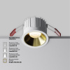 Встраиваемый светильник Maytoni Alfa LED DL043-01-15W3K-RD-W-1 — купить в Bronko‑Decor