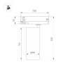 Трековый трехфазный светильник Arlight LGD-GERA-4TR-R90-30W Day4000 (WH, 15 deg, 230V) 055125 — купить в Bronko‑Decor