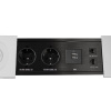 Блок розеток JX (Slide Top) (2 секции RJ-45 + 2 USB беспр.зарядка с кабелем питания) Mebax 00-00002892 — купить в Bronko‑Decor