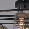 Потолочная люстра Reluce 70209-0.3-06 BK+CR — купить в Bronko‑Decor