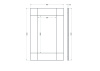 Зеркало Garda Decor KFG048 — купить в Bronko‑Decor