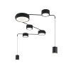Потолочный светильник Indigo Modulo 14028/7С Black V000160L — купить в Bronko‑Decor