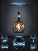 Подвесной светильник Seven Fires Finela SF4046/1P-BK-AM — купить в Bronko‑Decor