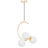 Подвесная люстра Lumina Deco Bonio LDP 7031-3 F.GD — купить в Bronko‑Decor