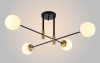 Потолочная люстра Crystal Lux Fidel FIDEL PL4 BLACK — купить в Bronko‑Decor