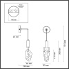 Бра Odeon Light Lia 4372/5WL — купить в Bronko‑Decor