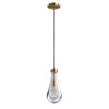 Подвесной светильник Delight Raindrop MT9093-1H brushed gold — купить в Bronko‑Decor