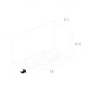 Потолочный светильник Arte Lamp Factor A5544PL-2BK — купить в Bronko‑Decor