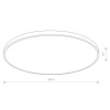 Потолочная люстра Nowodvorski Agnes Round Led Pro 10981 — купить в Bronko‑Decor