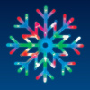 Подвесной светодиодный светильник «Снежинка» Uniel (UL-00007250) ULD-H4040-048/DTA RGB IP20 Snowflake — купить в Bronko‑Decor