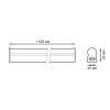 Мебельный светильник Gauss TL TL007 — купить в Bronko‑Decor