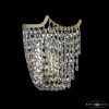 Настенный светильник Bohemia Ivele Crystal 77081B/16 G — купить в Bronko‑Decor