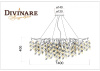 Подвесная люстра Divinare Salice 3136/01 SP-15 — купить в Bronko‑Decor
