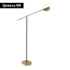 Торшер Eurosvet Grazia 01143/1 черный/золото a062045 — купить в Bronko‑Decor