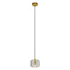 Подвесной светильник Belfast Pansy 6214-1 BR CL — купить в Bronko‑Decor