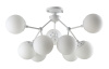 Потолочная люстра Crystal Lux Medea MEDEA PL9 WHITE — купить в Bronko‑Decor