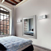 Настенный светильник Ideal Lux Clip AP2 Mini Cromo 049229 — купить в Bronko‑Decor