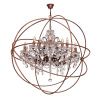 Подвесная люстра LOFT IT Foucaults orb crystal Loft1897/15 — купить в Bronko‑Decor
