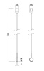 Держатель трека Arlight ART-APRIORI-HOLDER-HANG-TUBE-L1500 (BK) 049321 — купить в Bronko‑Decor