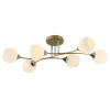 Потолочная люстра Seven Fires Dzhoeri SF3358/6C-GD-CR-WT — купить в Bronko‑Decor