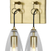 Настенный светильник Indigo Goccia 11064/2W Clear V000546 — купить в Bronko‑Decor