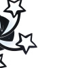 Потолочная люстра Natali Kovaltseva Star INNOVATION STYLE 83018 BLACK — купить в Bronko‑Decor