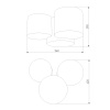 Потолочный светильник TK Lighting Mona Colour 4183 Mona Colour — купить в Bronko‑Decor