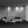 Накладной спот Maytoni Onda C024CL-18W3K-B-1 — купить в Bronko‑Decor