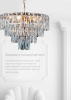 Подвесная люстра Lumien Hall Kristin LH0066/8H-FGD-CL — купить в Bronko‑Decor