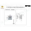Настенный светильник iLamp Rich W9509-1 Nickel — купить в Bronko‑Decor