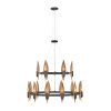 Подвесная люстра Hinkley Willow QN-WILLOW18-CBK — купить в Bronko‑Decor