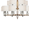 Подвесная люстра iLamp Alesti P2424-10+5 Nickel — купить в Bronko‑Decor