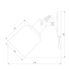 Бра Eurosvet 70111/1 черный — купить в Bronko‑Decor