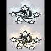 Потолочная люстра Natali Kovaltseva Star INNOVATION STYLE 83018 BLACK — купить в Bronko‑Decor