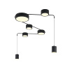 Потолочный светильник Indigo Modulo 14028/7С Black V000160L — купить в Bronko‑Decor
