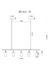 Подвесной светильник MyFar Dereck MR1021-5P — купить в Bronko‑Decor