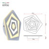 Настенный светильник Rivoli Amarantha 6100-106 Б0054914 — купить в Bronko‑Decor
