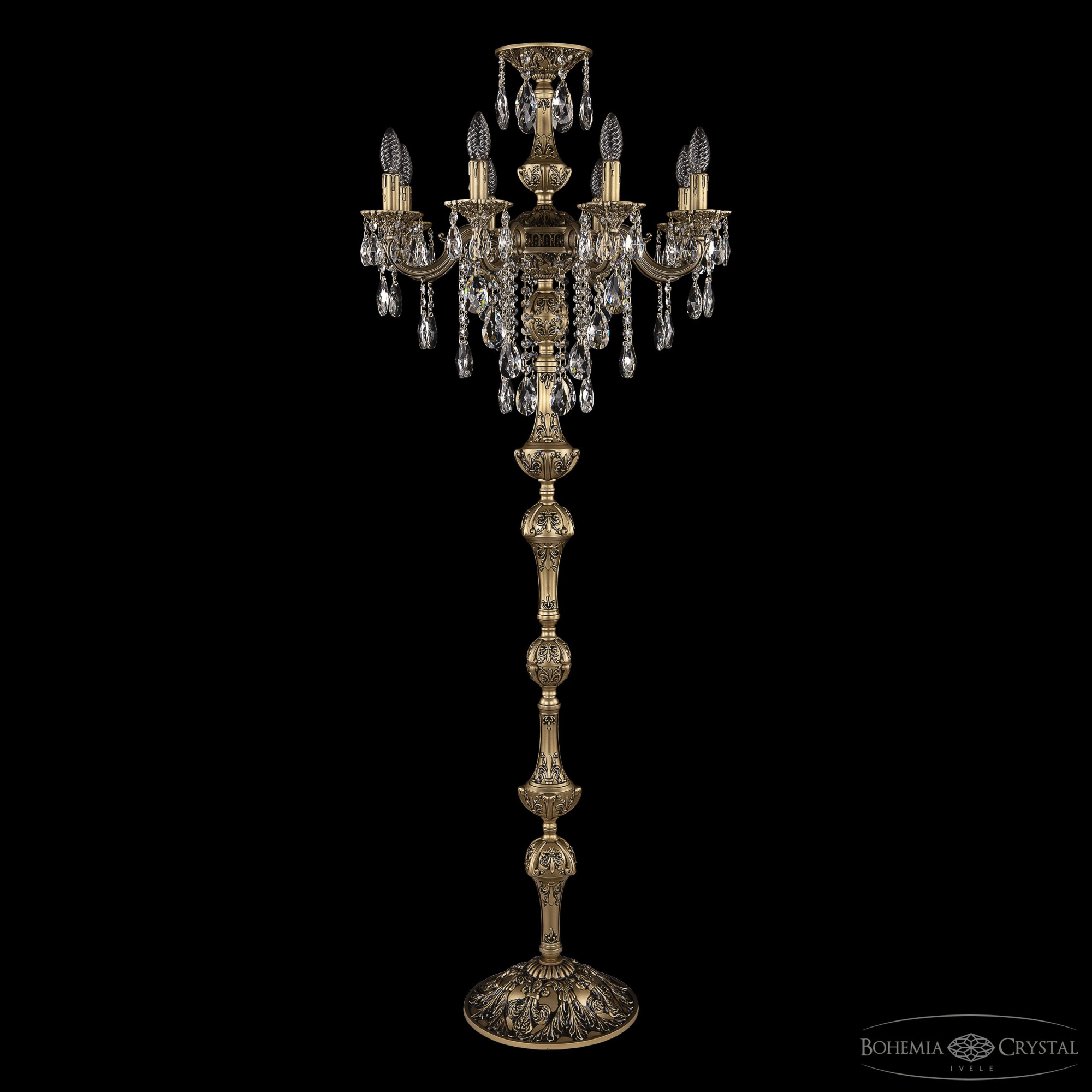 Торшер Bohemia Ivele Crystal AL78101T/8/175 B AGB — купить в Bronko‑Decor