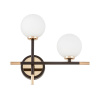 Бра Lumina Deco Marsiada LDW 6033N-2 RT BK+FGD — купить в Bronko‑Decor