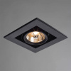 Встраиваемый светильник Arte Lamp Technika A5930PL-1BK — купить в Bronko‑Decor