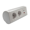 Блок розеток LK-RSA (2 секции 1 USB + 1 type-C) Mebax 00-00002873 — купить в Bronko‑Decor